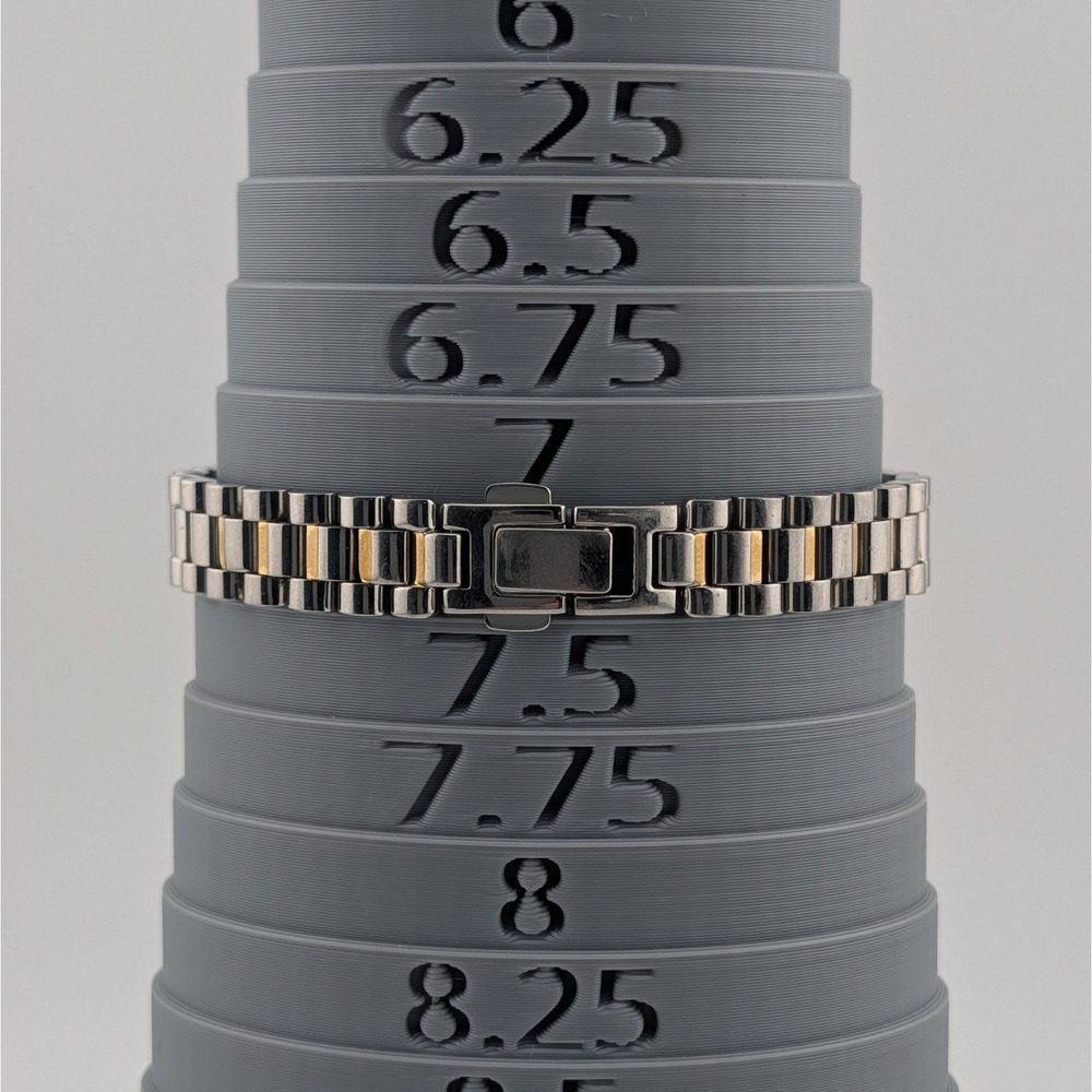 Citizen Eco-Drive B023-S065003 Crystal Bezel Two-Tone Women's Watch - Picture 8 of 10
